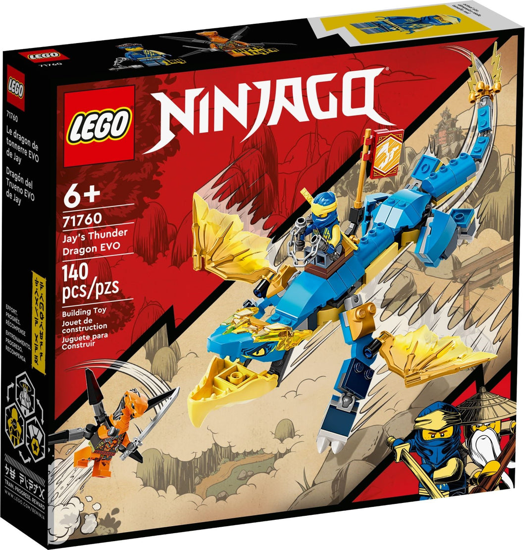 verhaal zuurgraad Nu al LEGO® Ninjago 71760 Jay's Thunder Dragon EVO (140 pieces) – AESOP'S FABLE