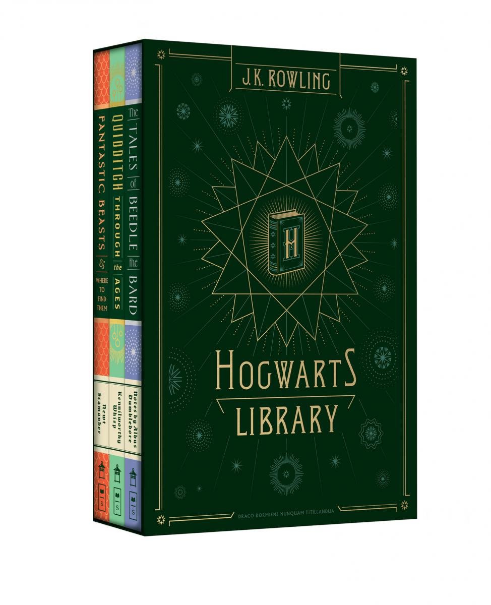 the hogwarts library box set