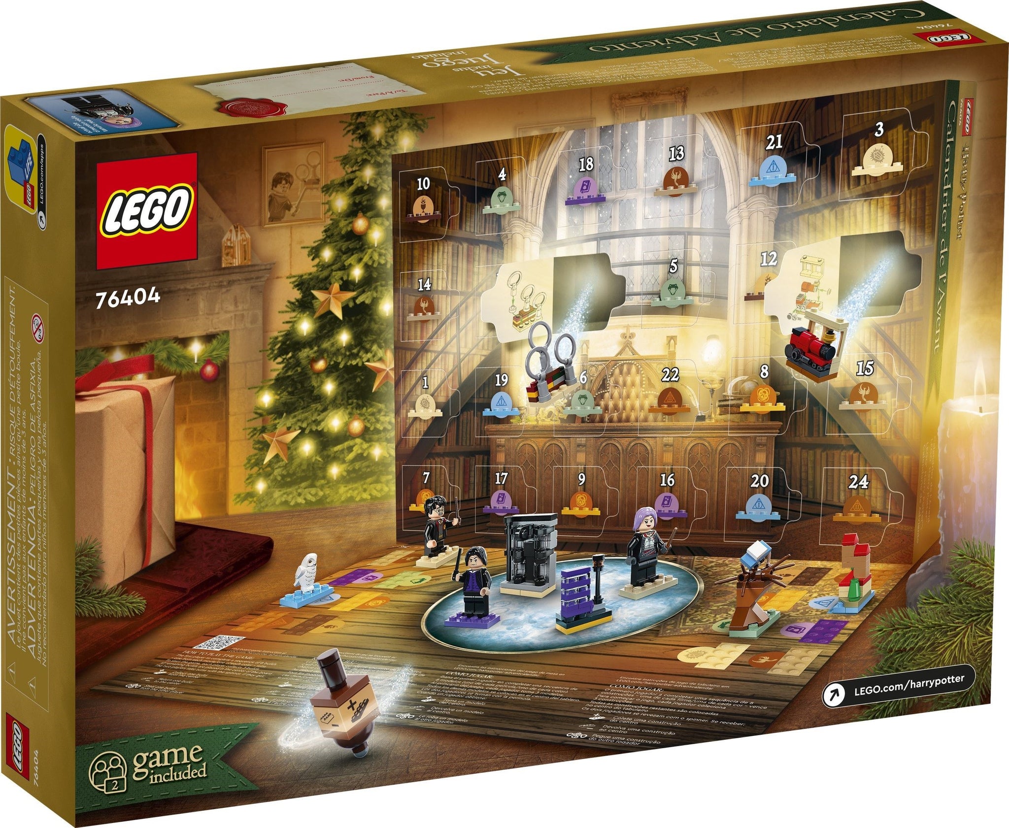 LEGO® Harry Potter™ Advent Calendar (334 Pieces) 2022 Edition – AESOP'S FABLE