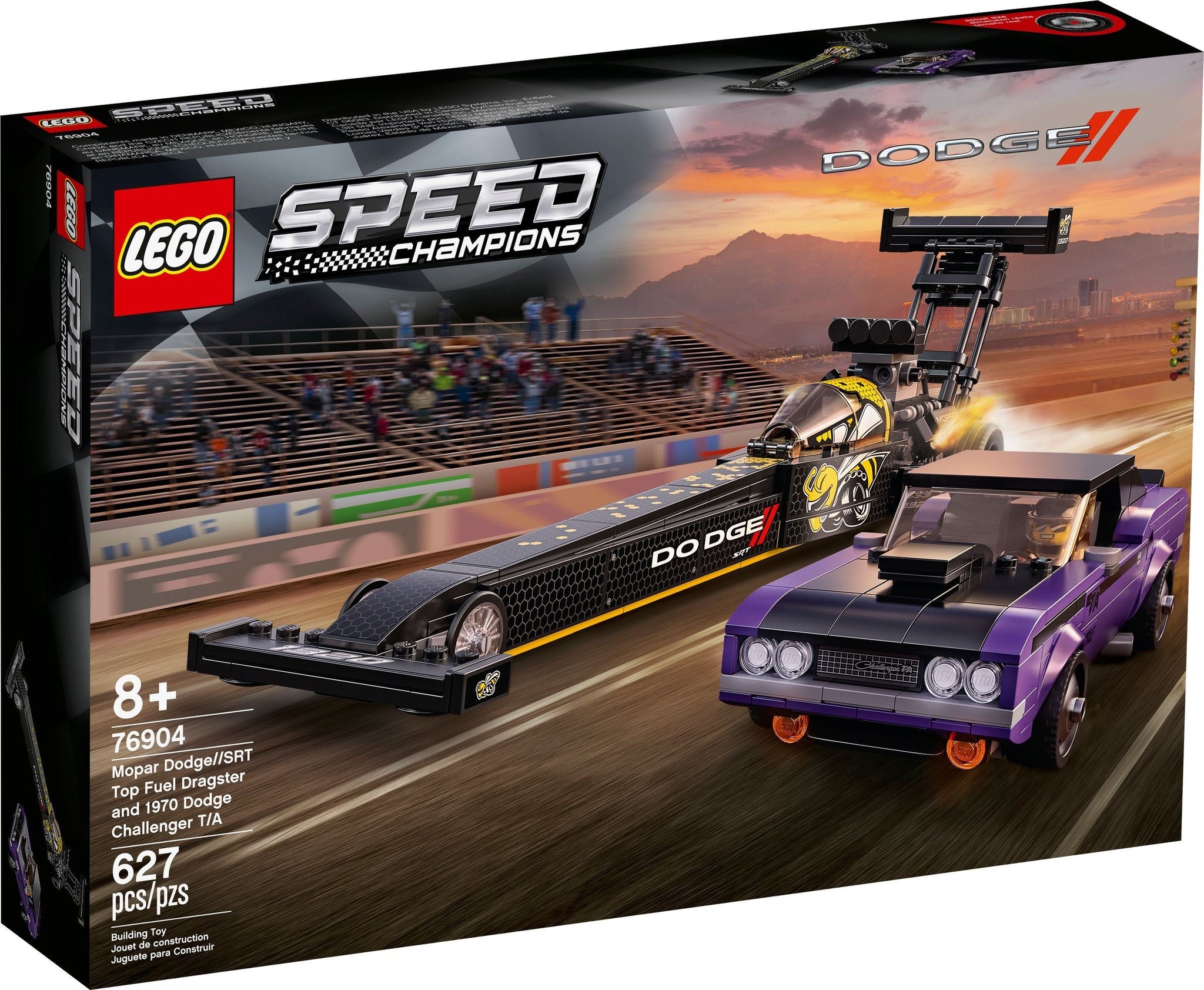 LEGO® Speed Champions 76904 Mopar Dodge//SRT Top Dragster 197 AESOP'S FABLE