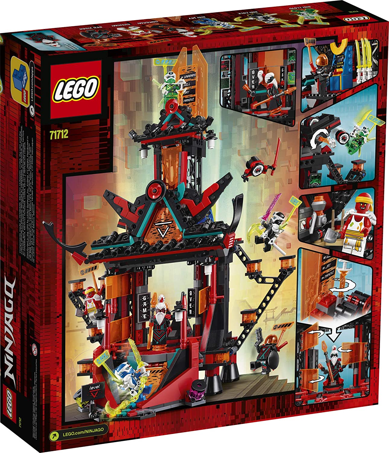 Onbepaald paus bubbel LEGO® Ninjago 71712 Empire Temple of Madness (810 pieces) – AESOP'S FABLE