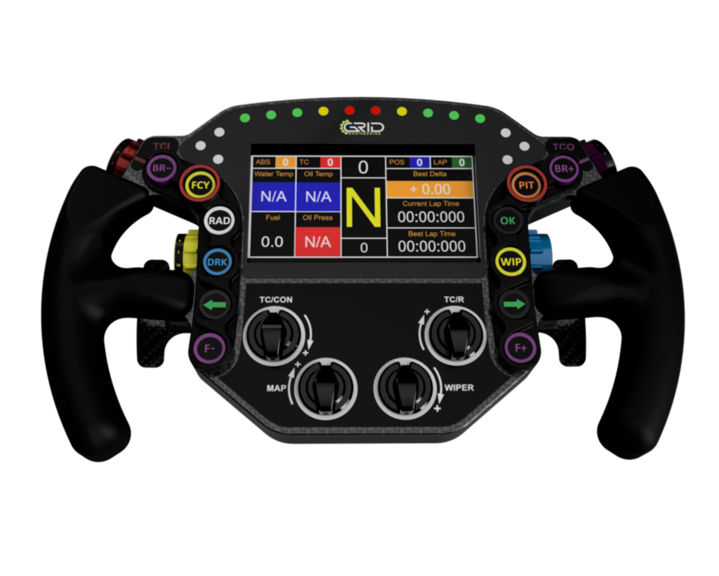 Grid Engineering P911 Sim Racing Digital Dash From Digital Motorsports