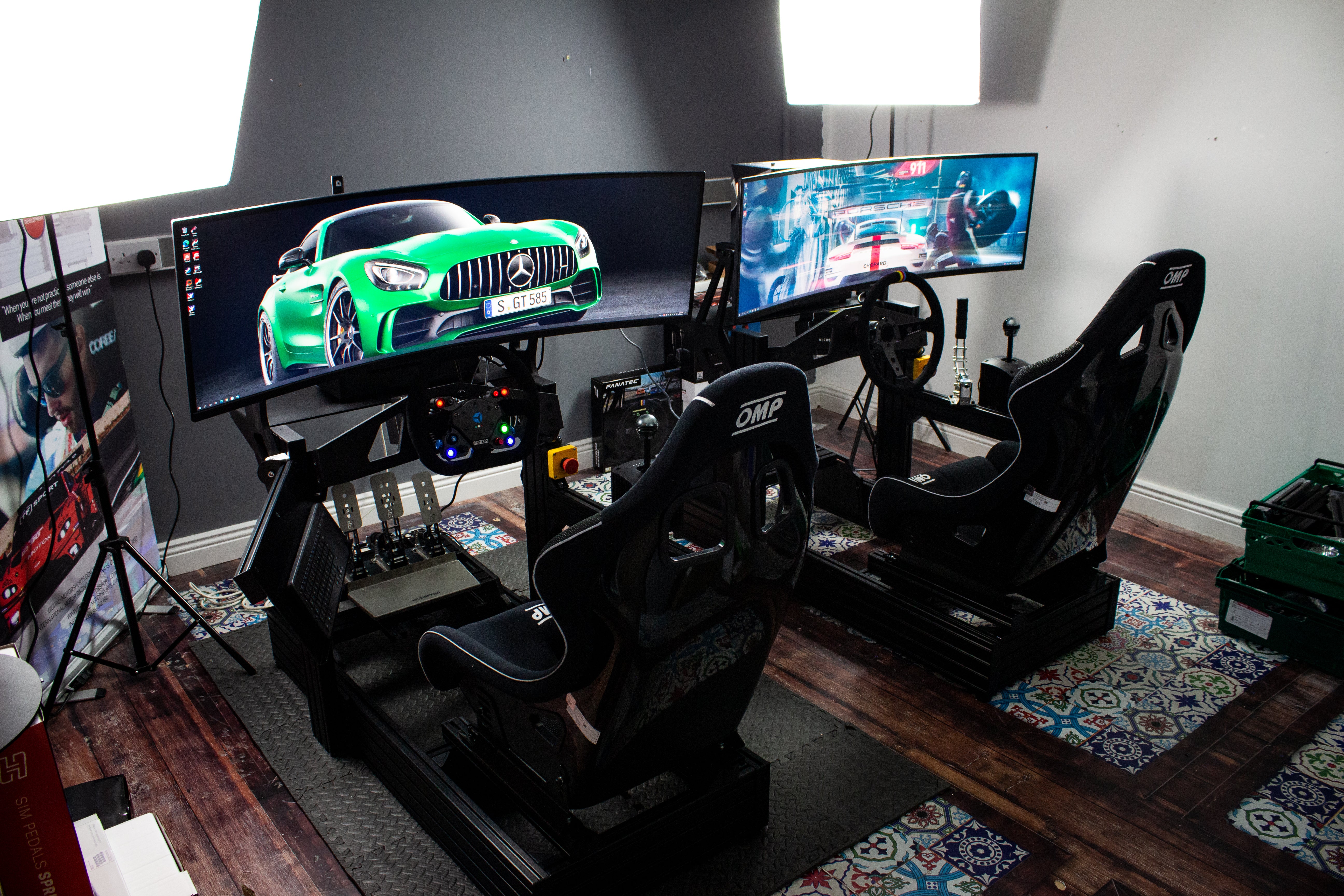 Digital Motorsport Custom Racing Simulator build