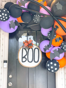 Boo Halloween Door Hanger