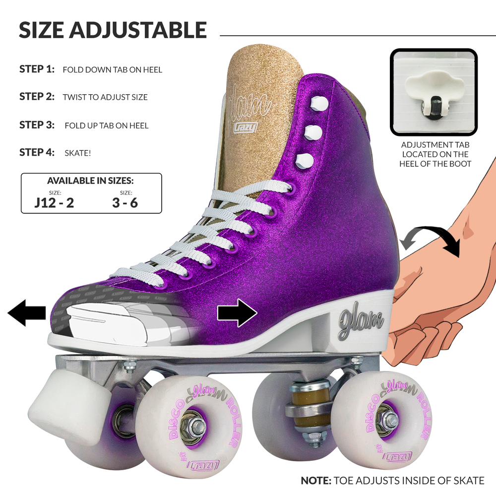 Handmade Insane Hubless Roller Skates 
