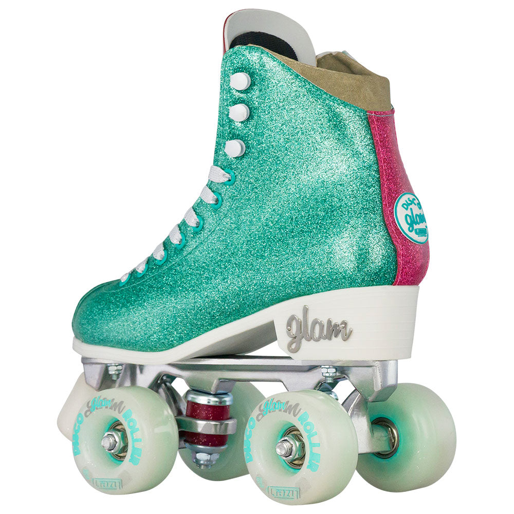 Disco Glam Roller Skates | Glamorous Glitter Quad Skates