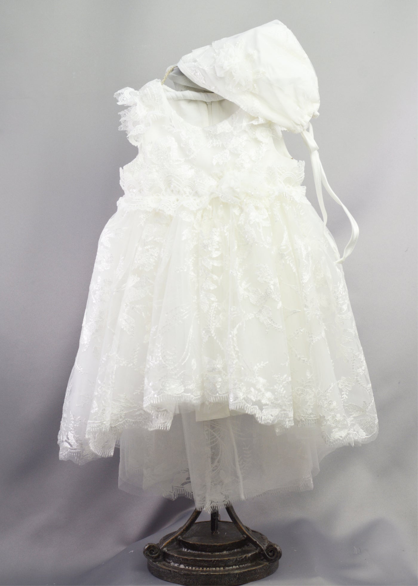 Vasilia Baptismal Dress – Dahlia Weddings and Baptisms