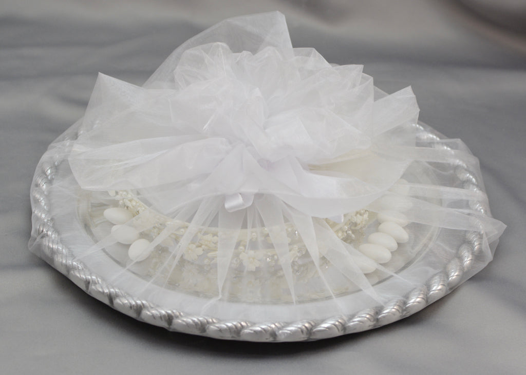 Greek Orthodox Wedding Tray for Crowns 