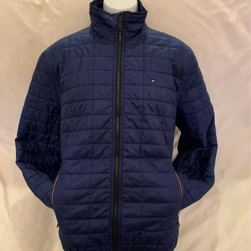 tommy hilfiger men's quilted puffer jacket