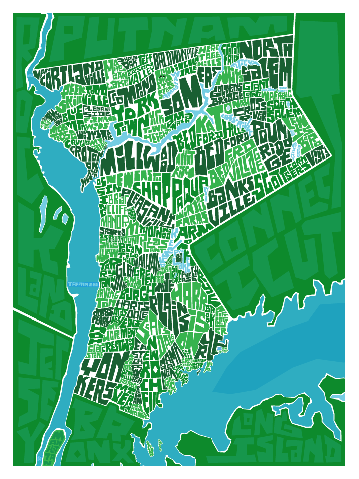 Detailed Map Of Westchester County 3141