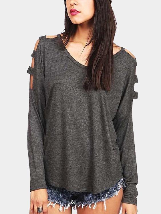 Cold Shoulder T-Shirts