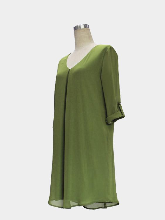 Green Chiffon Dresses