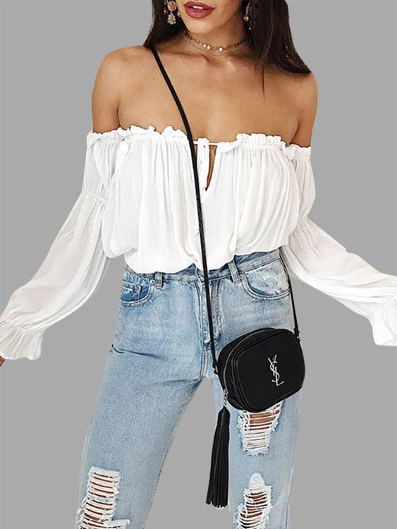 Long Sleeve Blouses