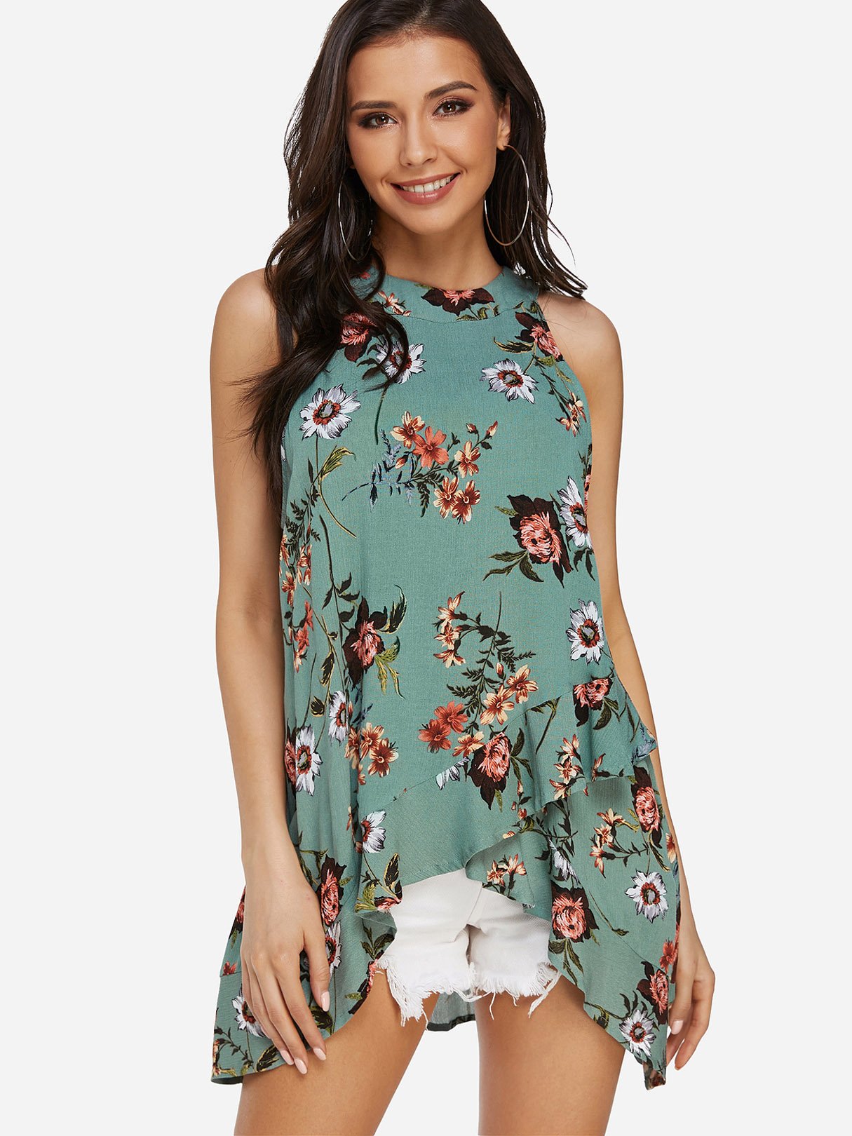 Floral Print Camis