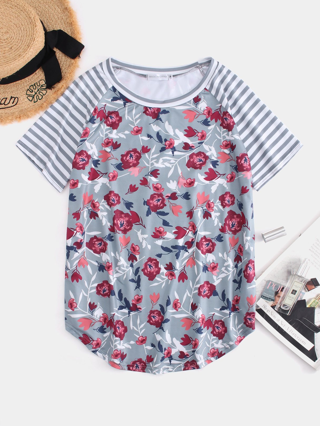 Floral Print T-Shirts