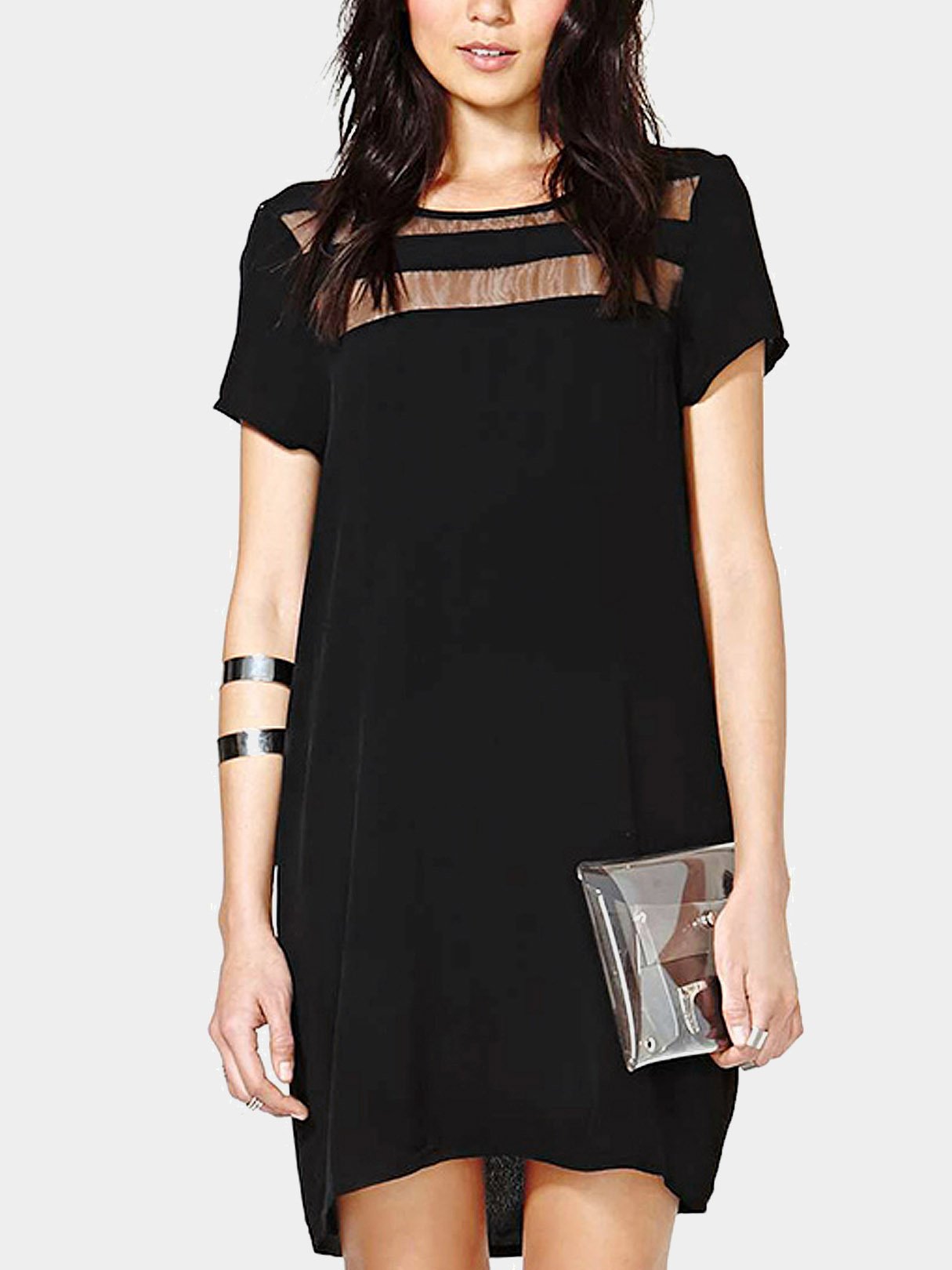 Black Chiffon Dresses