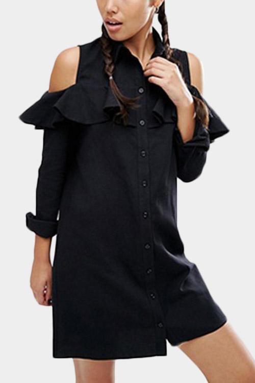 Black Shirt Dresses