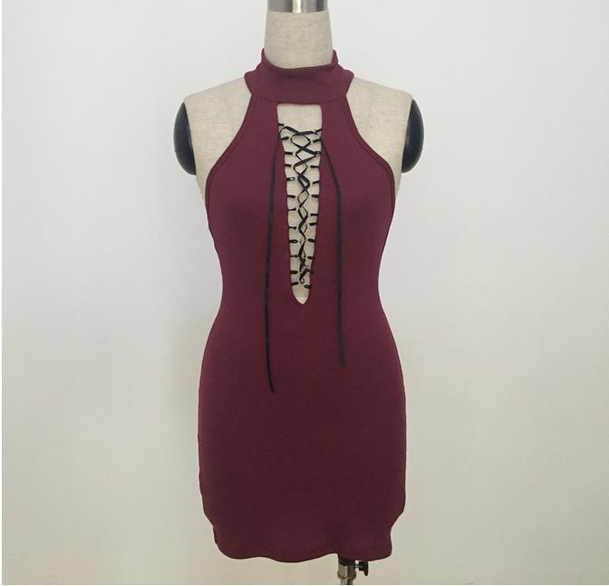 Wine Red Bodycon Dresses