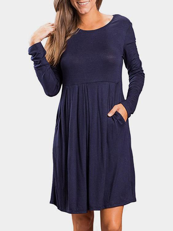 Long Sleeve Casual Dresses