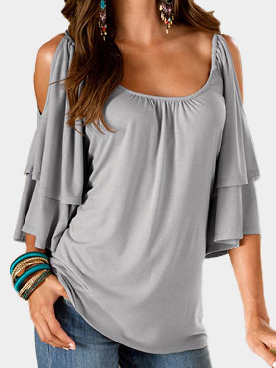 Cold Shoulder T-Shirts