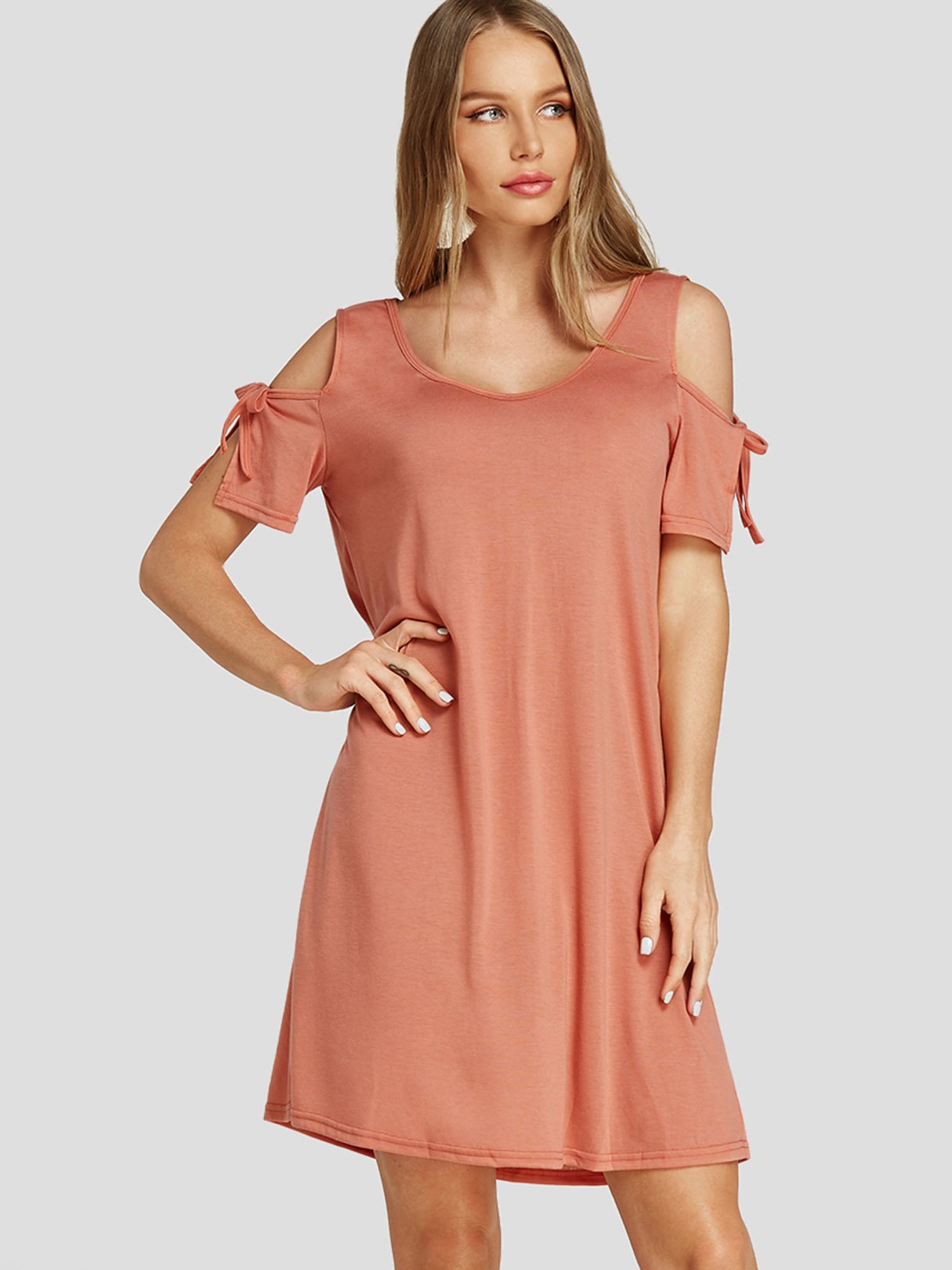 Cold Shoulder Casual Dresses