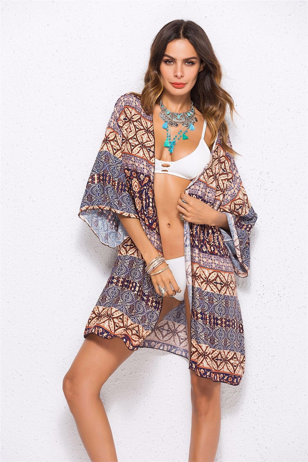 3/4 Sleeve Kimono