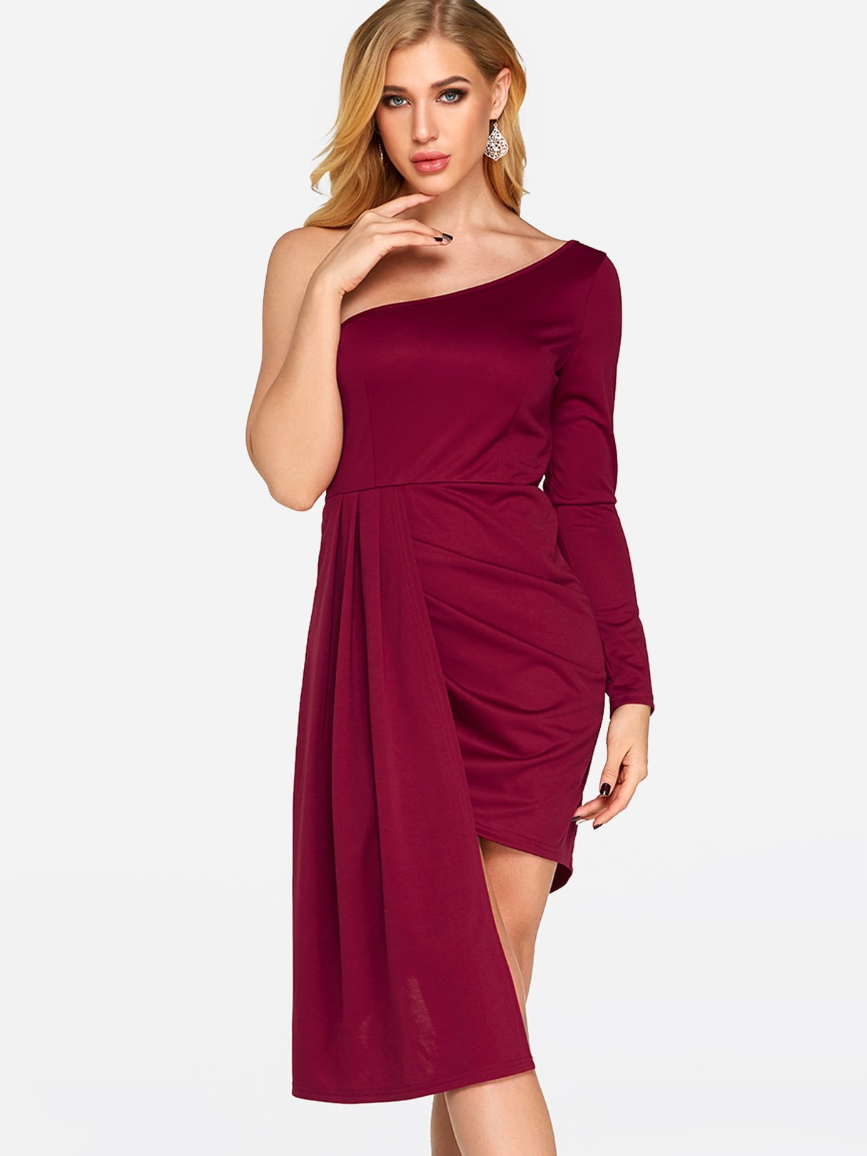 Burgundy Sexy Dresses