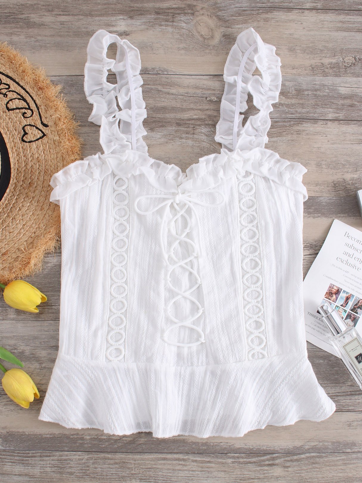 Lace-Up Camis