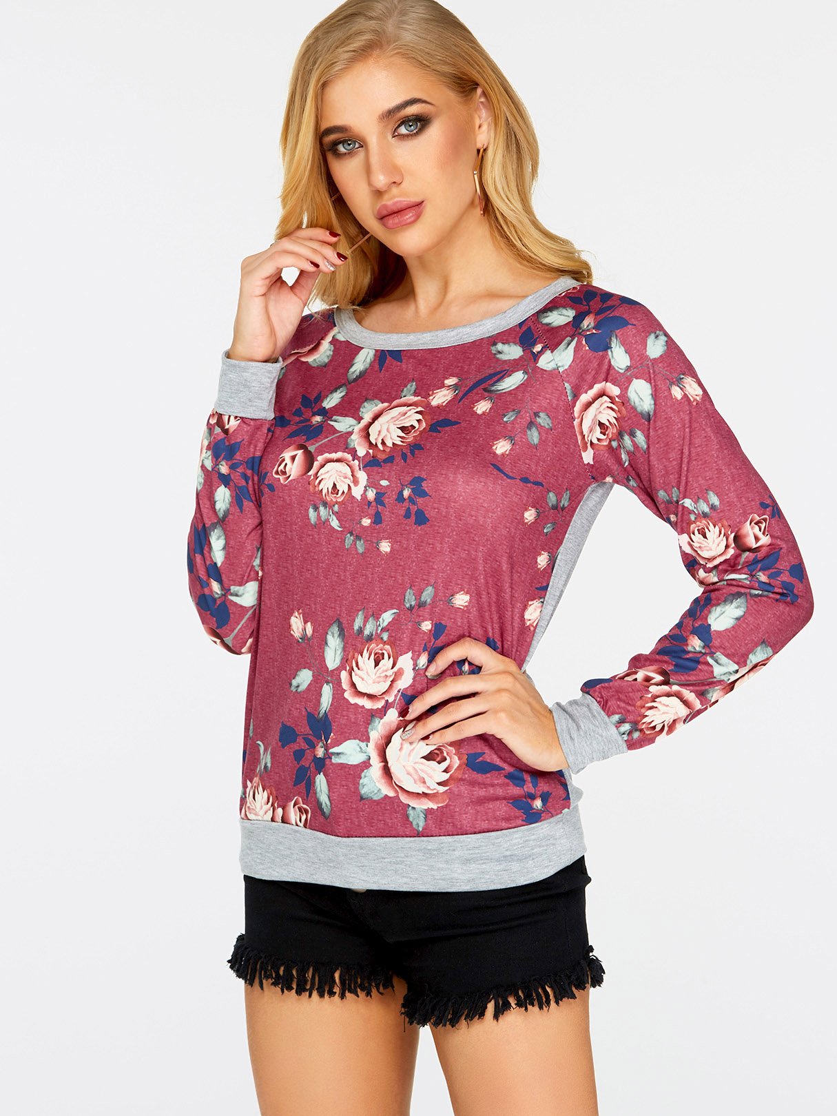 Floral Print T-Shirts