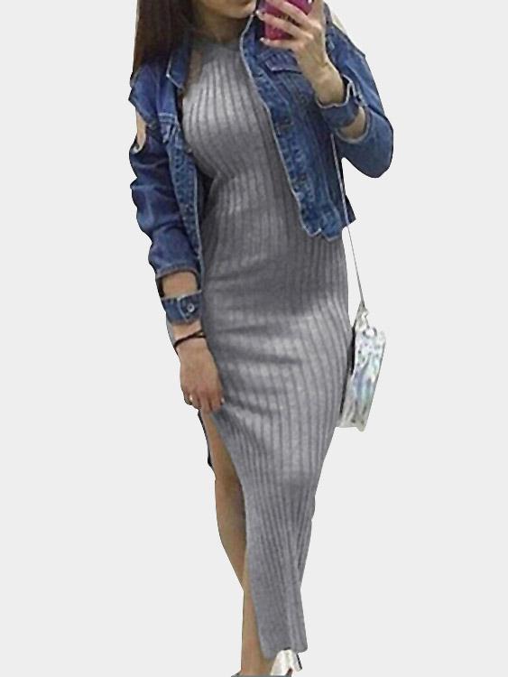 Grey Bodycon Dresses