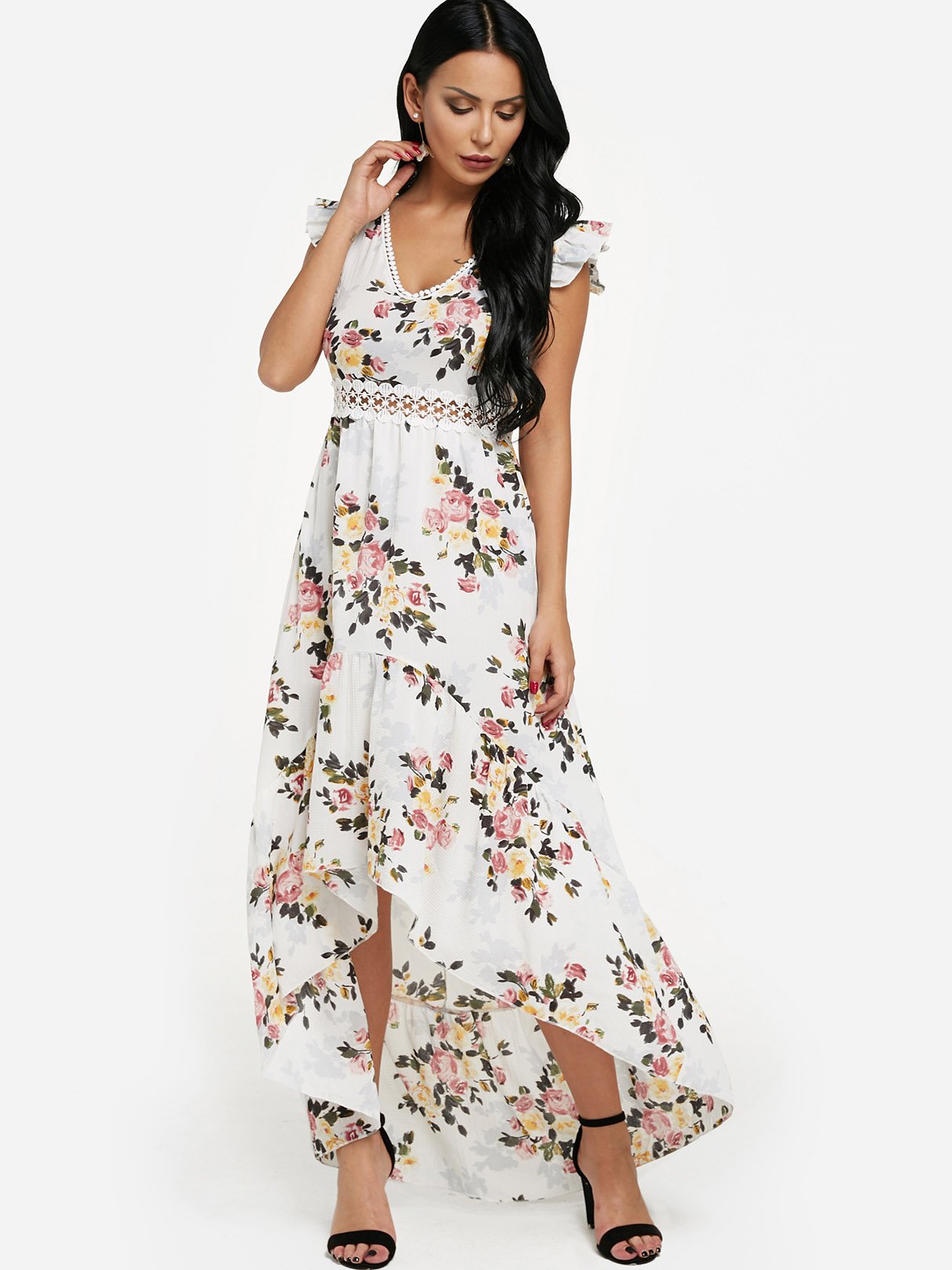 Floral Print Maxi Dresses