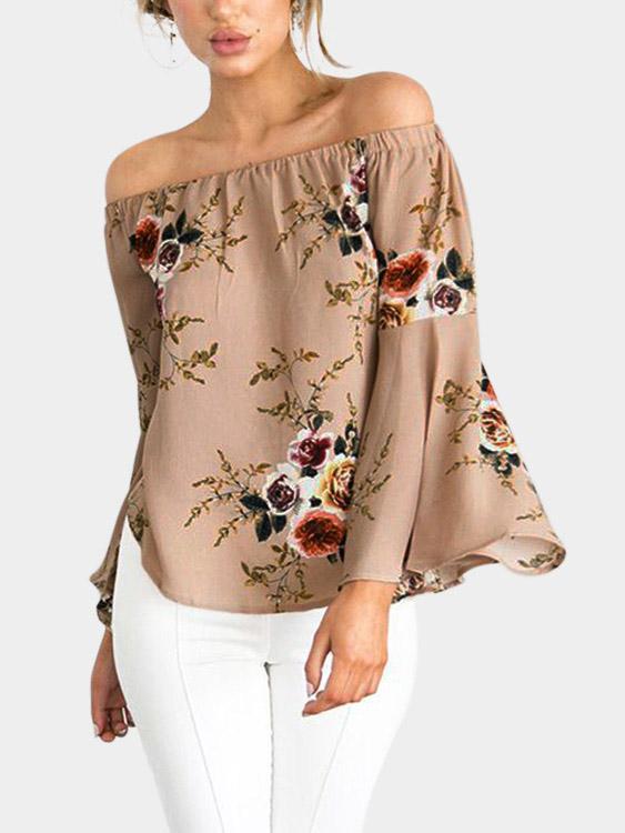 Beige Blouses