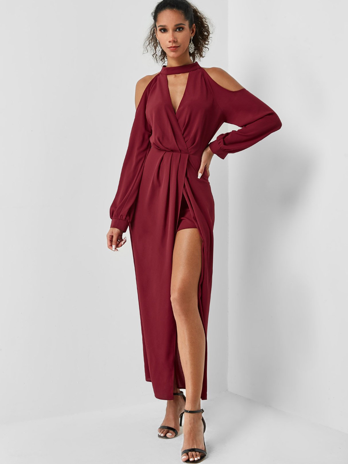 Burgundy Maxi Dresses