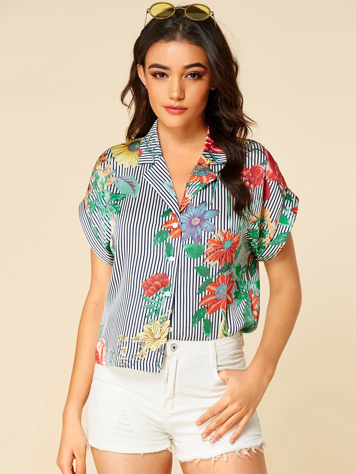 Floral Print Blouses