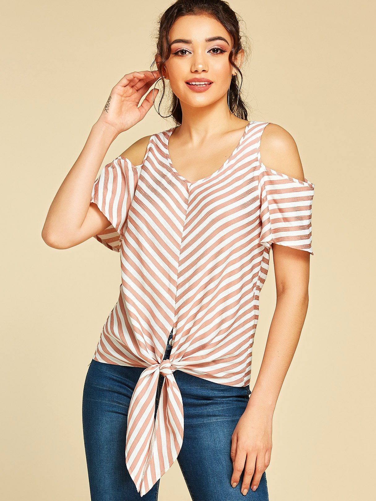 Cold Shoulder Blouses