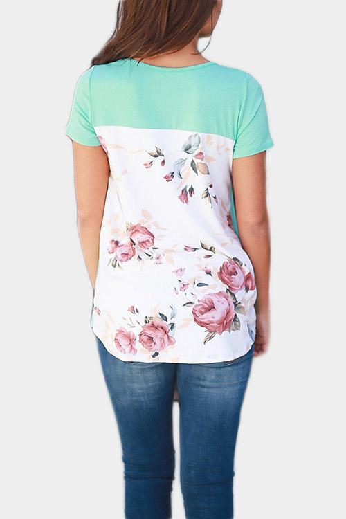 Floral Print T-Shirts