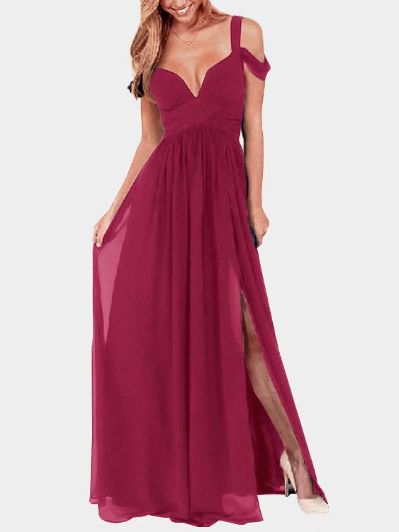 Burgundy Sexy Dresses