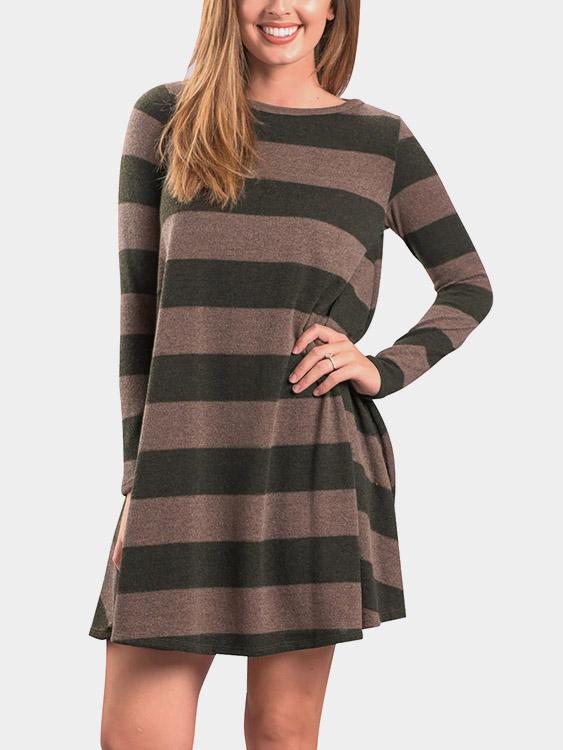 Long Sleeve Casual Dresses