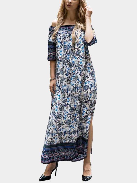 3/4 Sleeve Maxi Dresses