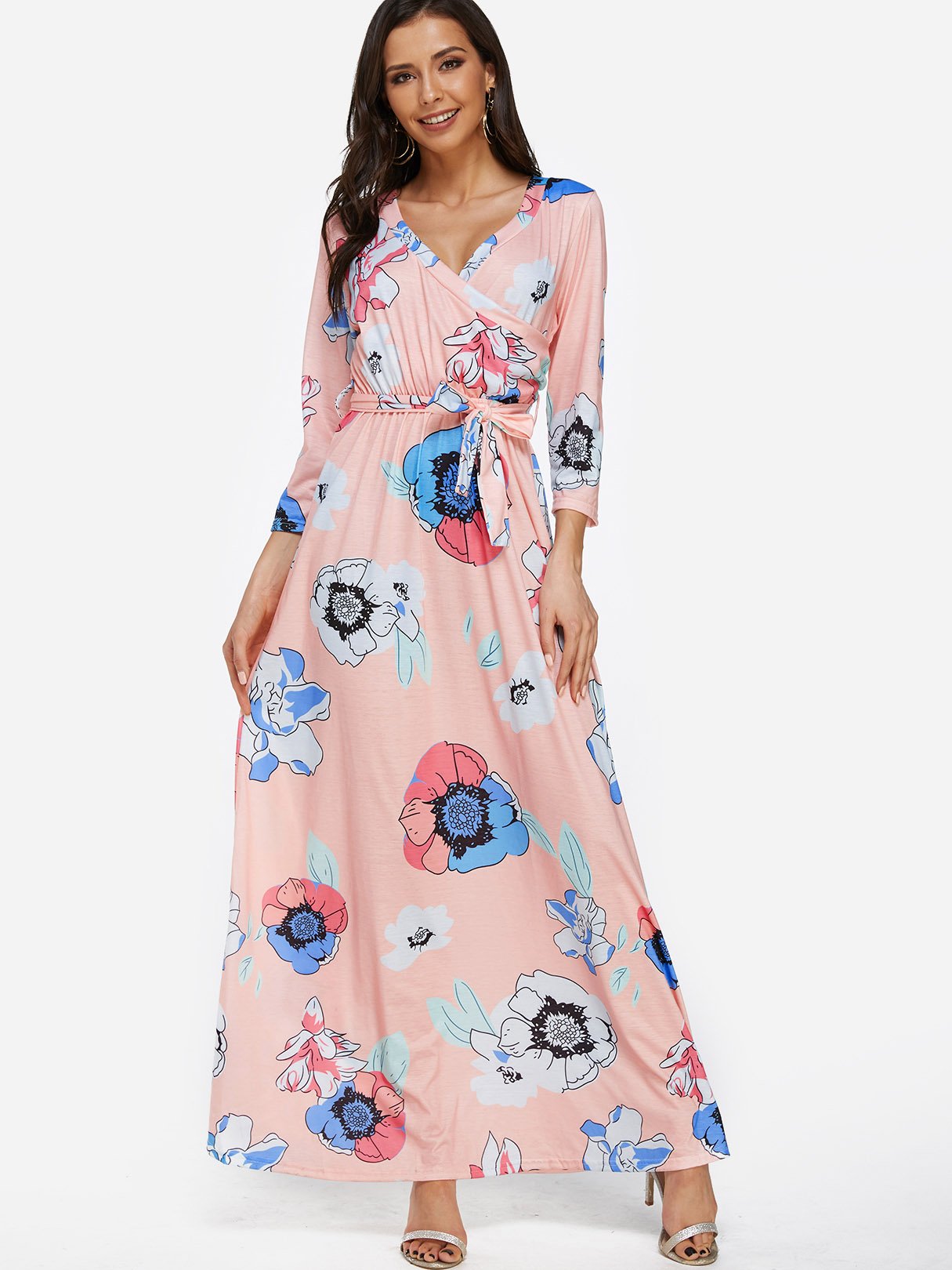 Floral Print Maxi Dresses