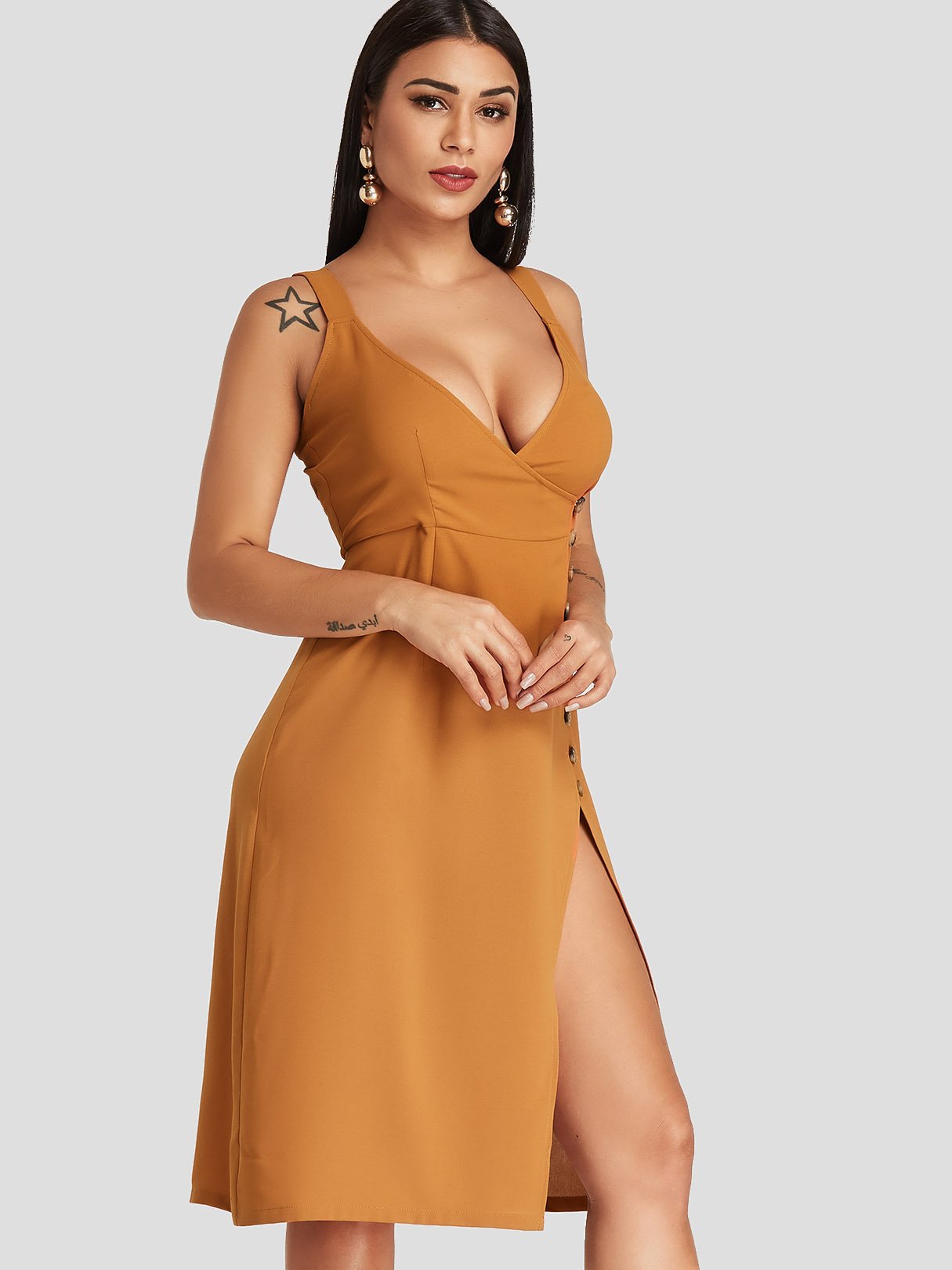 V-Neck Dresses