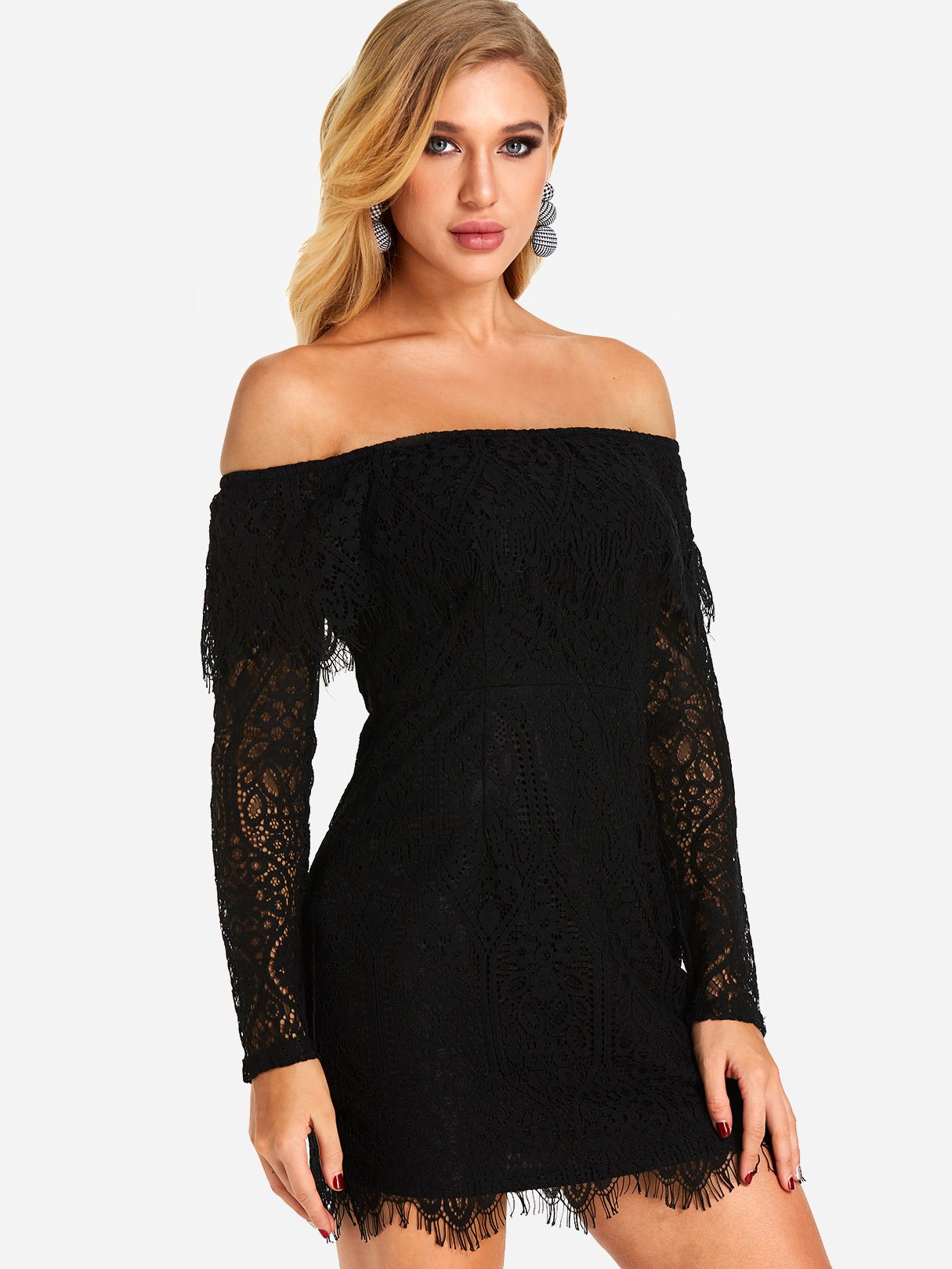 Black Off The Shoulder Dresses