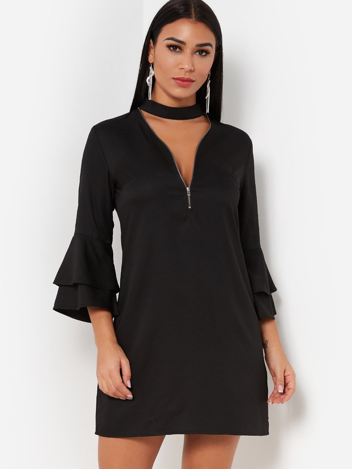 3/4 Sleeve Casual Dresses