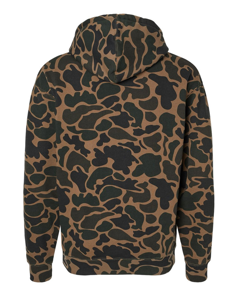 Old School Camo Logo Hoodie – Hooked & Tagged, Inc.