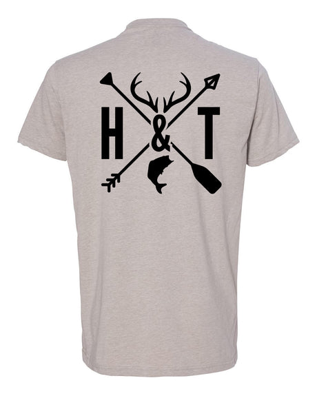 Bestg Hunting and Fishing Gifts for Men T-shirt sold by Grounding  Whitewashed, SKU 7054067