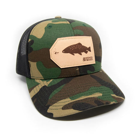 SALE* Smallmouth Bass Patch Hat – Hooked & Tagged, Inc.