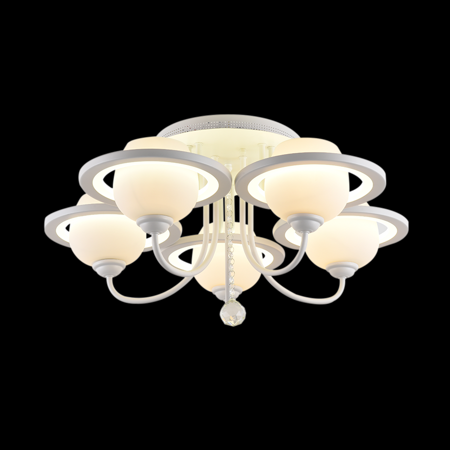 glass ceiling lamp