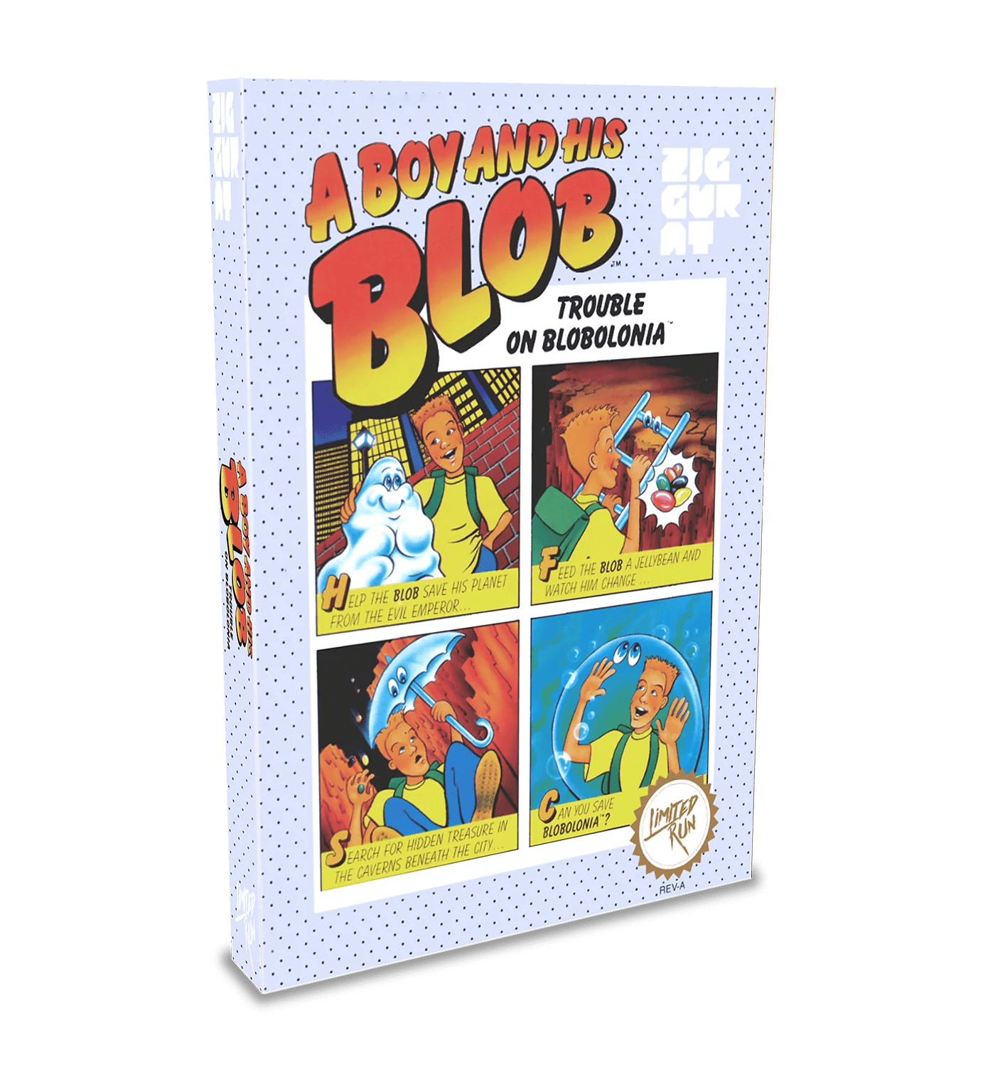 A Boy and His Blob Trouble on Blobolonia (NES LR)