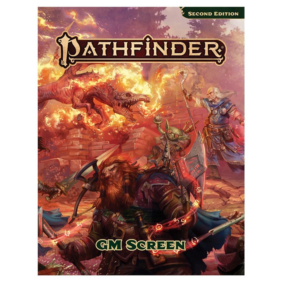 Pathfinder 2nd Ed Core GM Screen