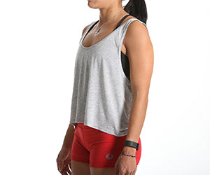 Women's Crop Tank Front